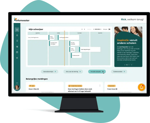 Homepage Dashboard Voor Leerlingbegeleiding